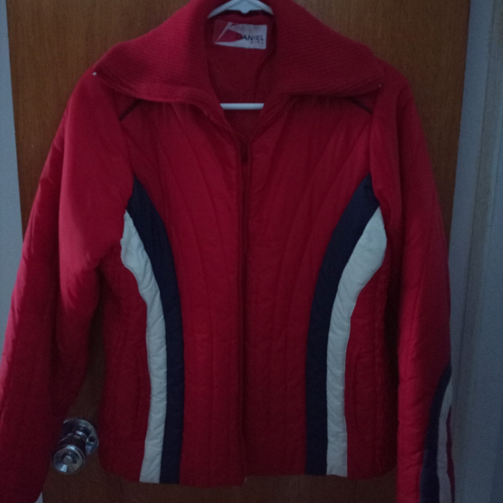 Daniel Red, White, and Blue Women's Ski Jacket